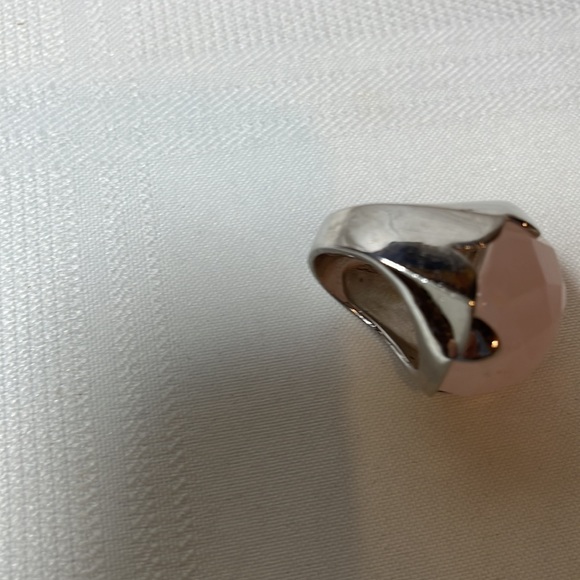 Faceted Rose Quartz Ring - Picture 8 of 10
